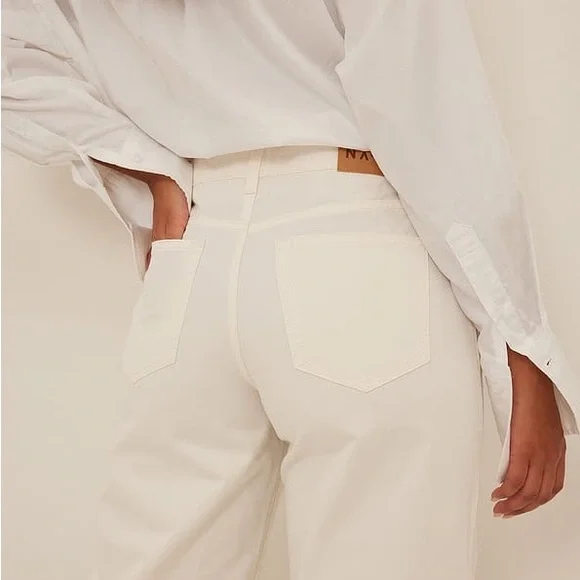 Straight leg Trousers size EU 44 Off White - Picture 3 of 9